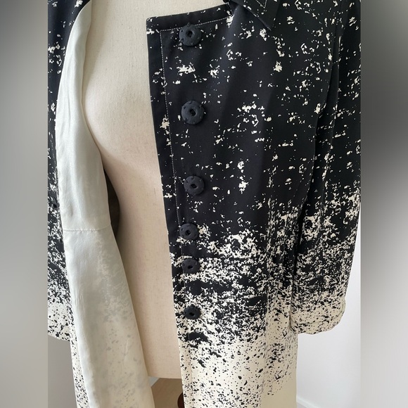 NWOT Lee Anderson Couture Silk Jacket M - Picture 6 of 14